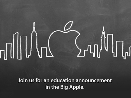 Join us for an education announcement in the Big Apple.