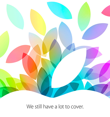 We still have a lot to cover.