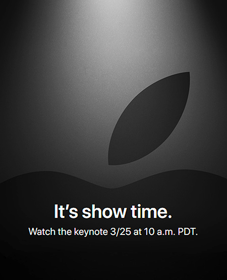 It’s show time.