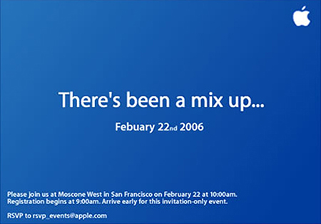 There’s Been a Mixup...
