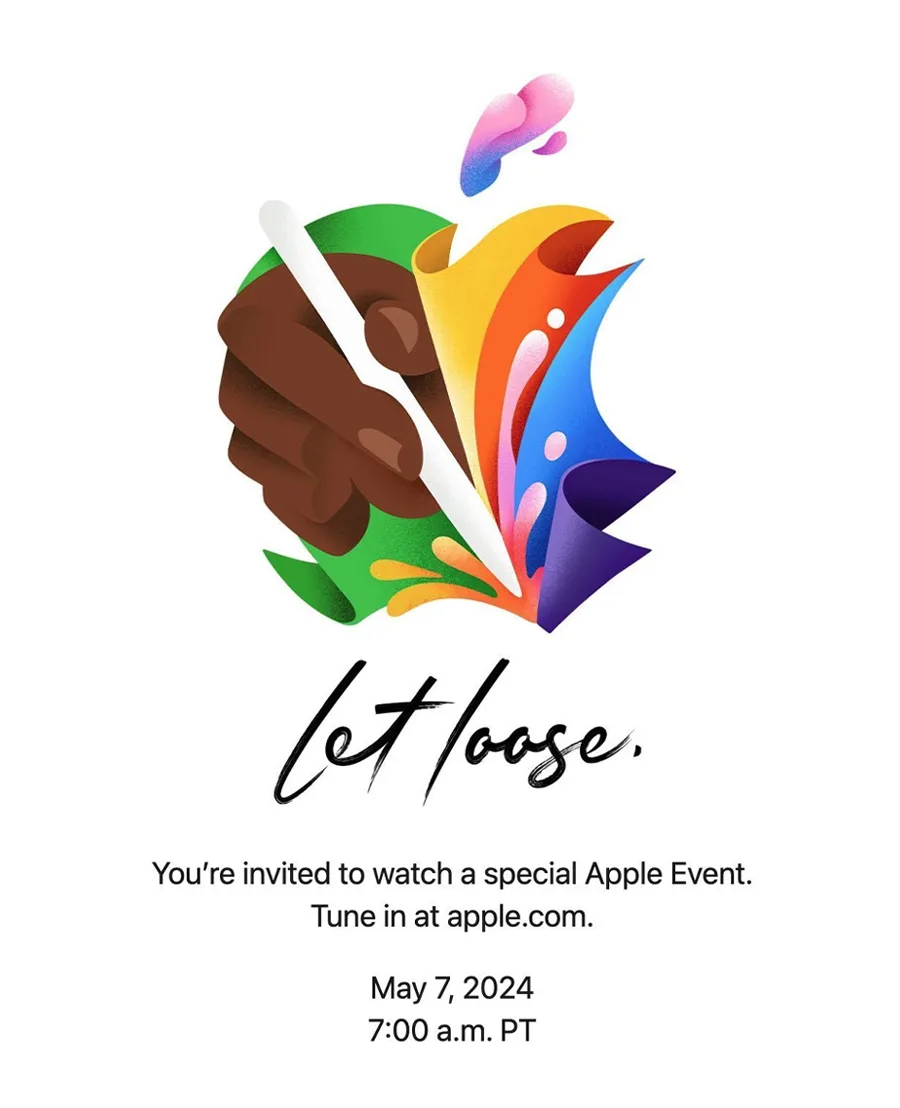 Apple Event invitation (Invitation): Let loose.