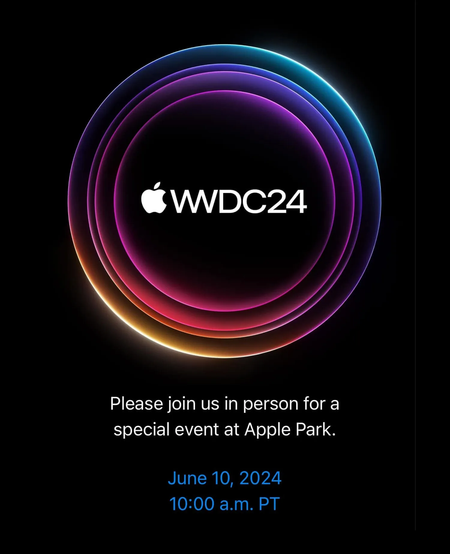 WWDC invitation (Press invitation): Coming in swiftly.
