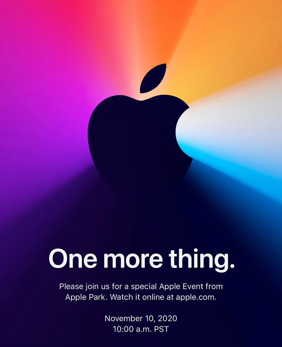 Apple Event invitation: One more thing.
