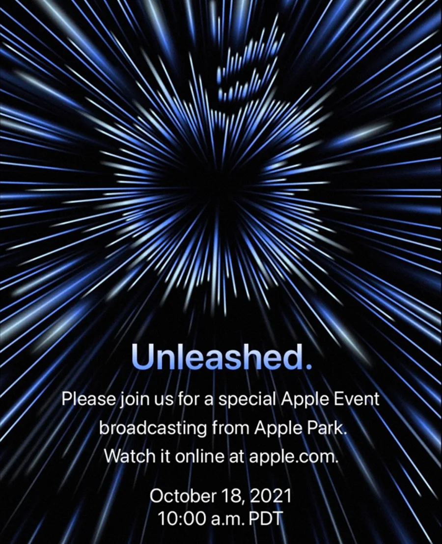 Apple Event invitation: Unleashed.