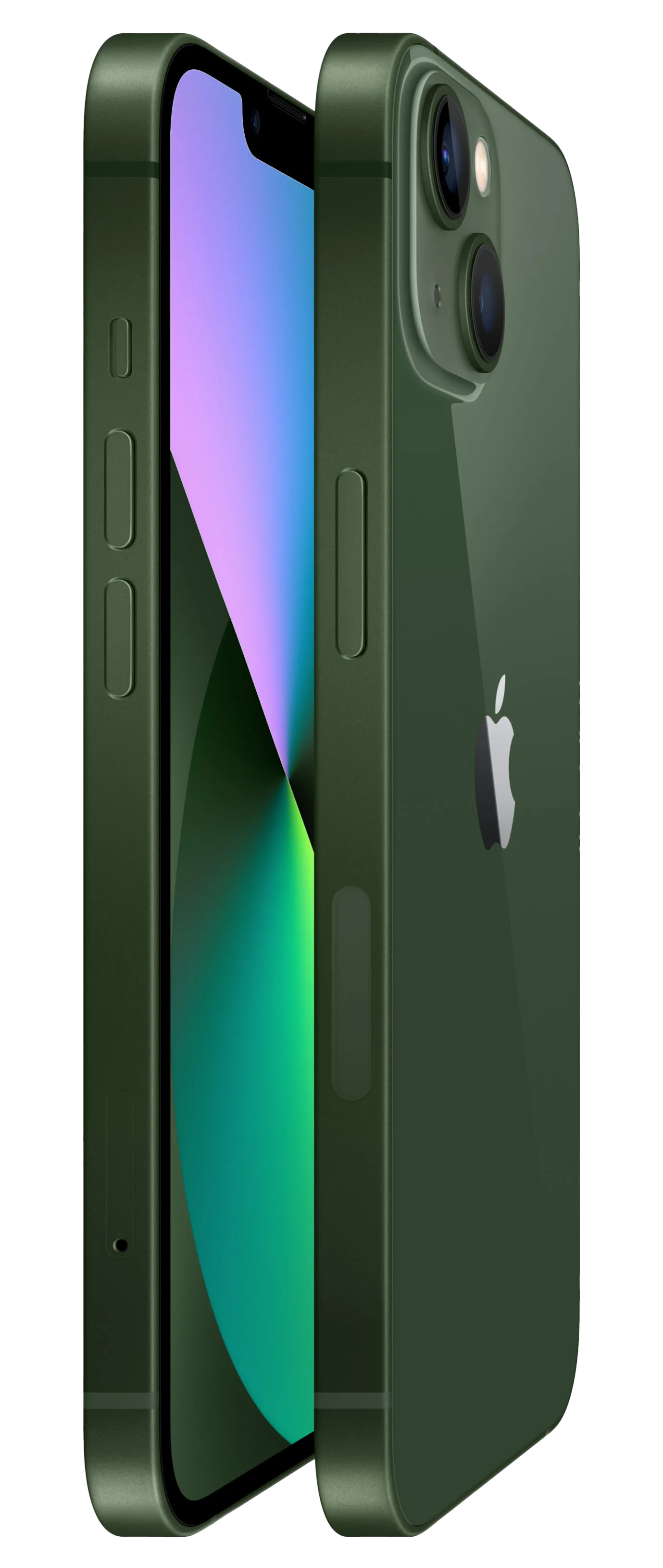 iPhone 13 and iPhone 13 mini in Green